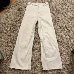 Zara marine straight jeans